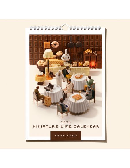 Miniature Life Calendar 2024 (Calendario de Pared)