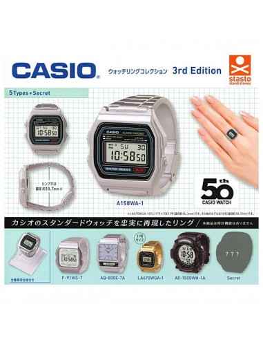 CAPSULA RANDOM / CASIO - Anillos...